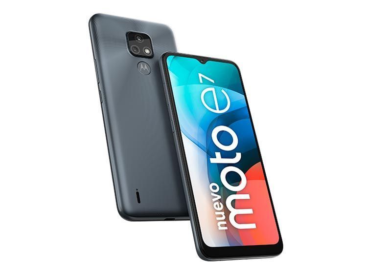 Motorola Moto E7 32GB - Reacondicionado - Gris Mineral-3