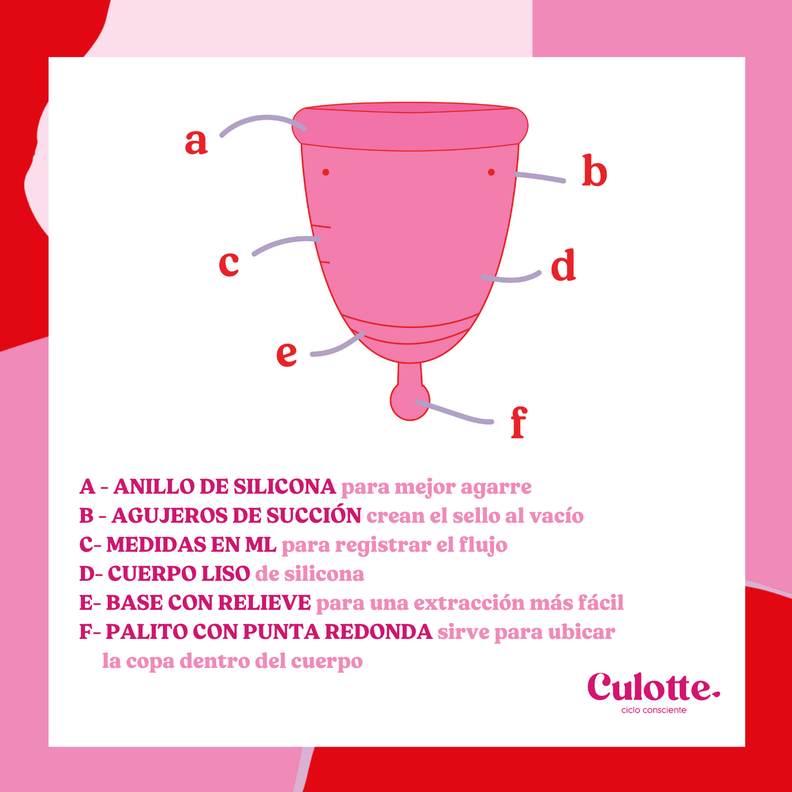 Copa Menstrual Culotte Comodidad y Protección en Talla S-4