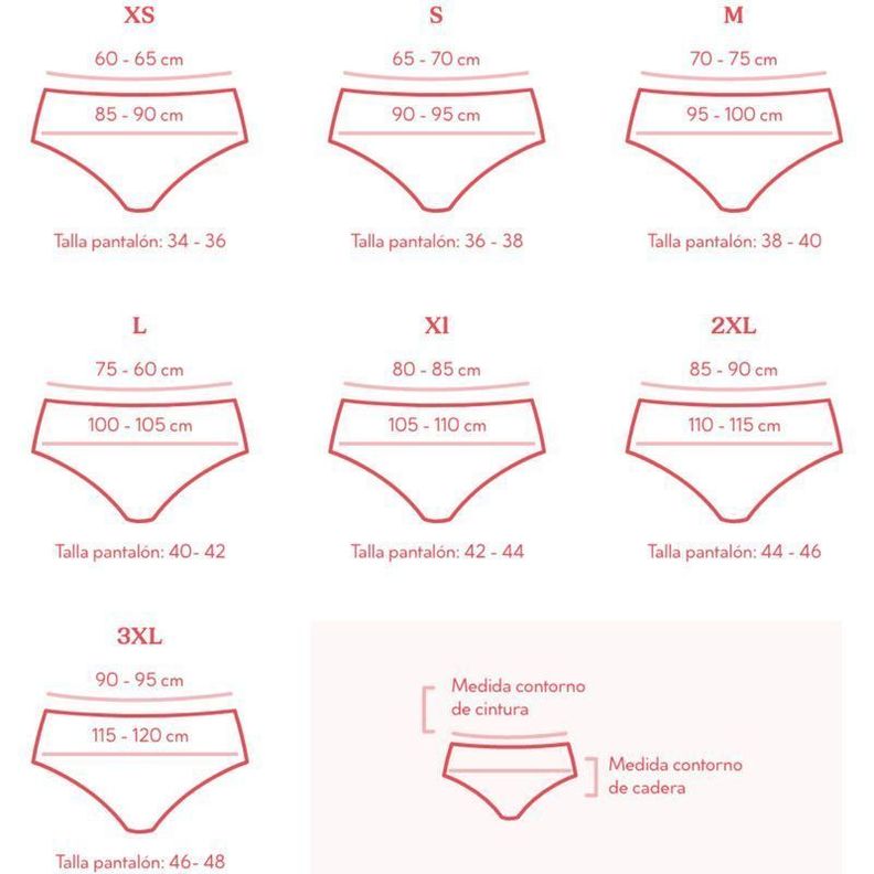 Calzon Mujer Menstrual Amanda Flujo Moderado-5