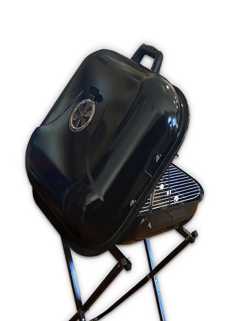 Parrilla Plegable con Ruedas-2