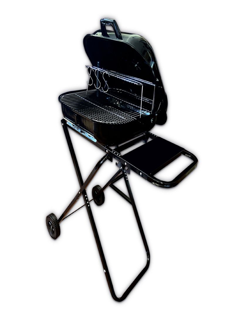 Parrilla Plegable con Ruedas-1