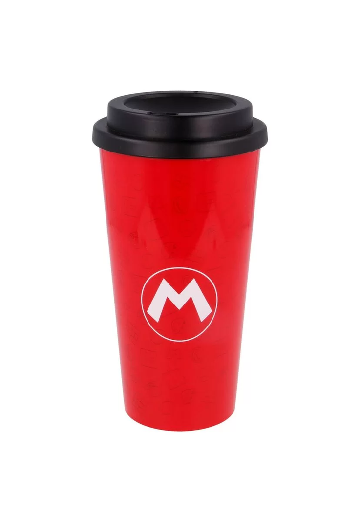 Mug Doble Pared Super Mario 520 Ml Multicolor Nintendo-1