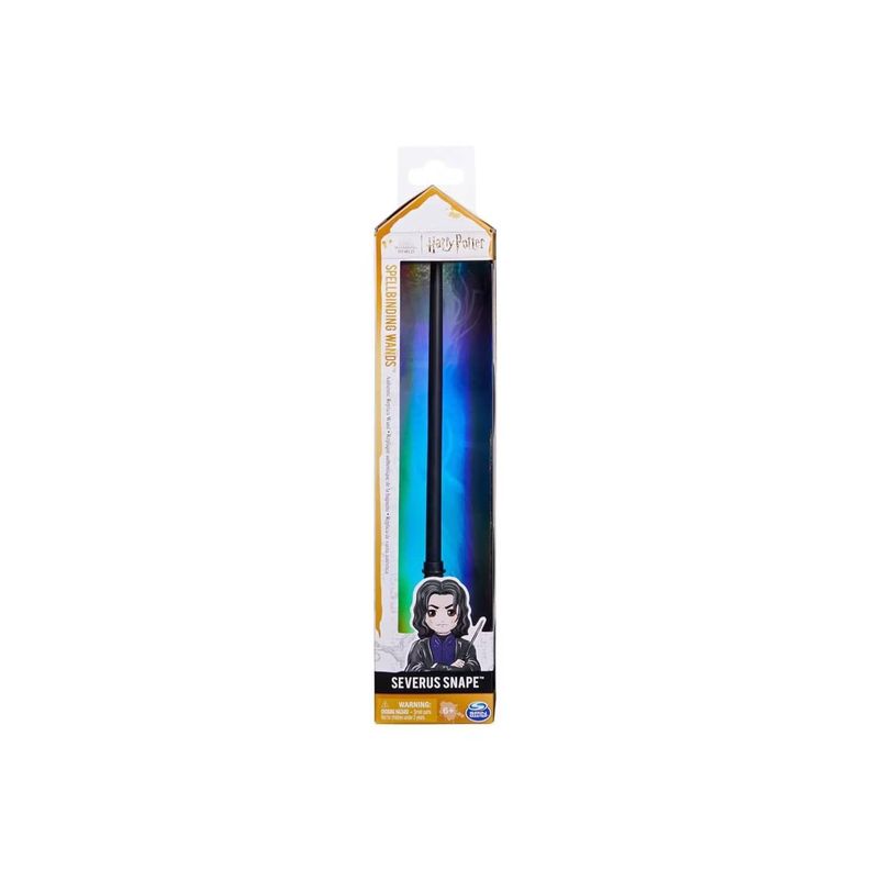 Harry Potter Varita Con Tarjeta De Hechizo - Severus Snape-3