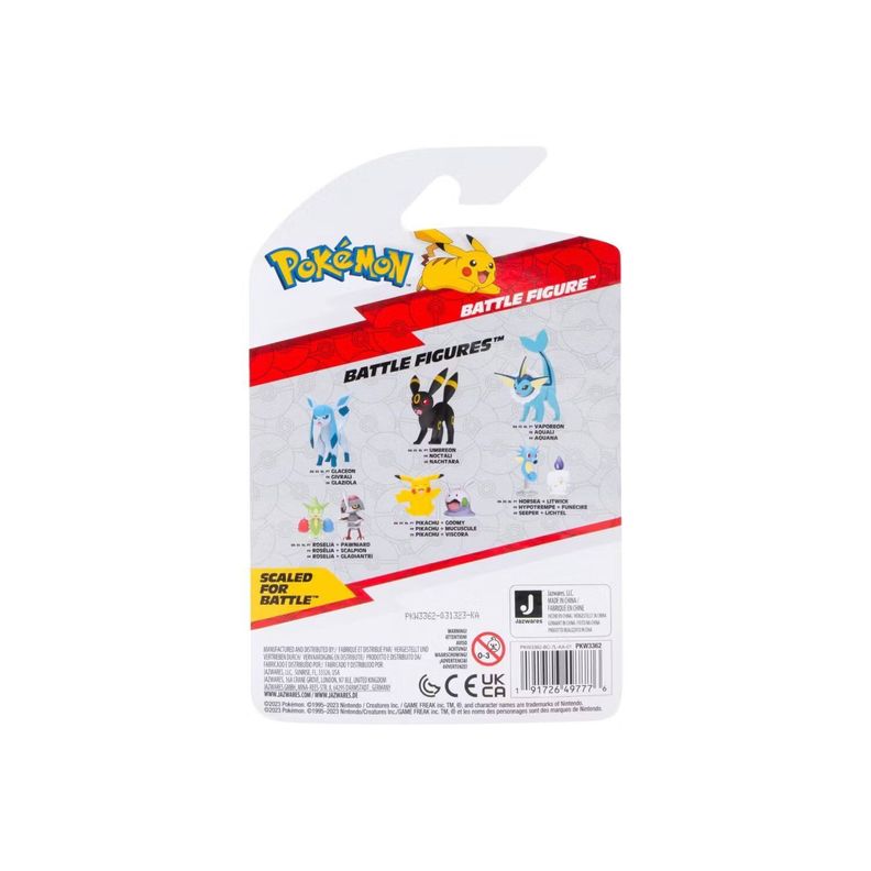 Figura: Pokémon Battle Figure - Horsea y Litwick-1