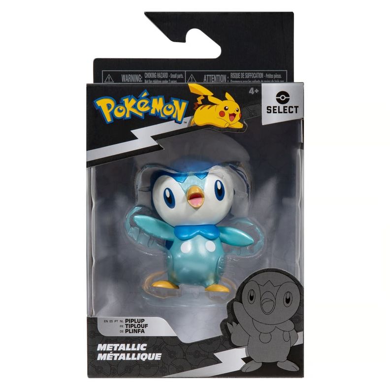 Figura: Piplup - Pokémon De Batalla 7 Cm-0