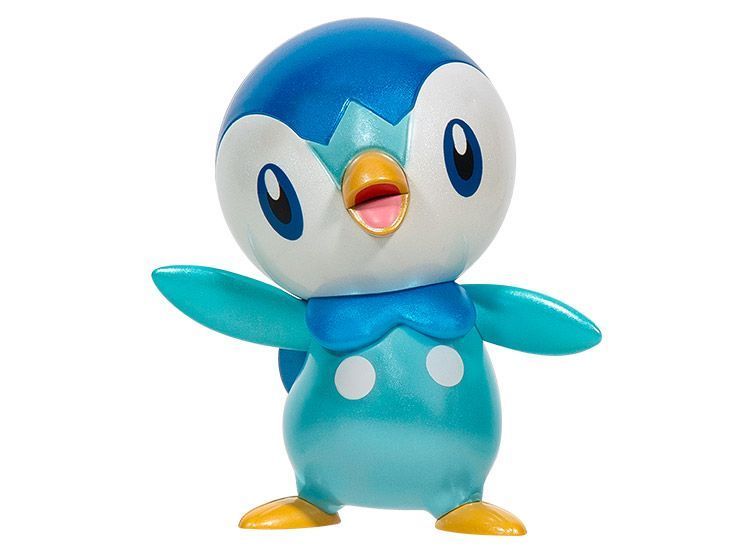 Figura: Piplup - Pokémon De Batalla 7 Cm-1