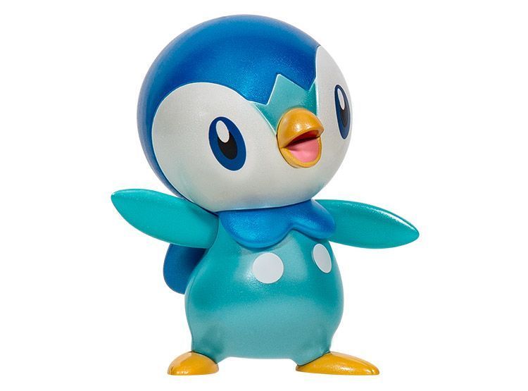 Figura: Piplup - Pokémon De Batalla 7 Cm-3