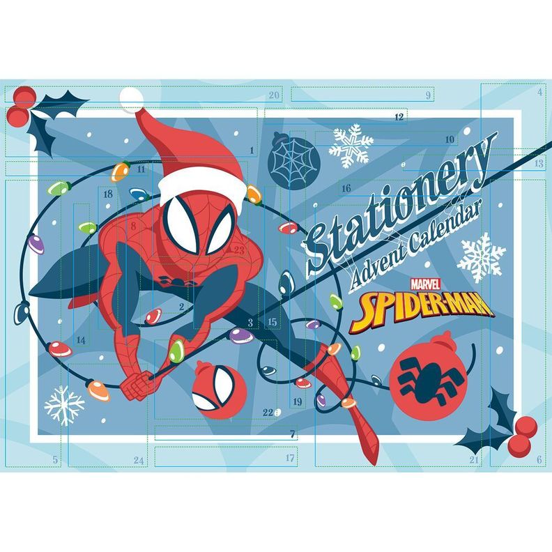 Calendario de Adviento Spiderman Marvel: 24 Dias de Superpoderes!