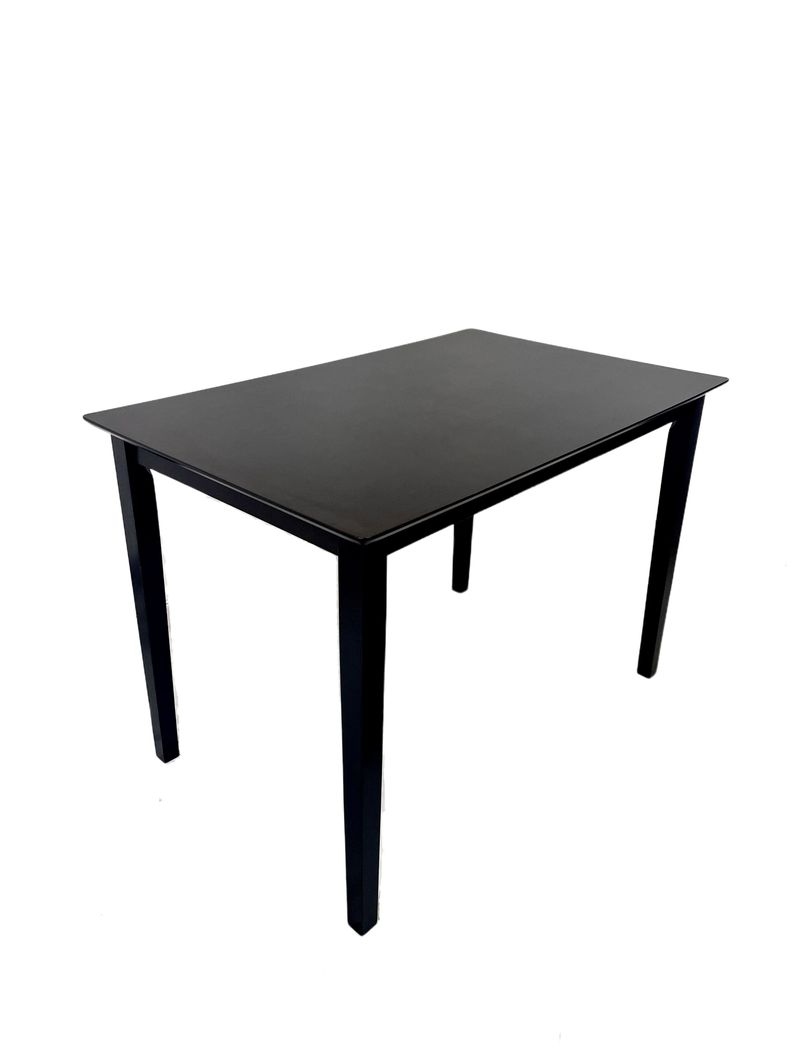 Comedor madera 4 sillas color chocolate modelo Madrid-5