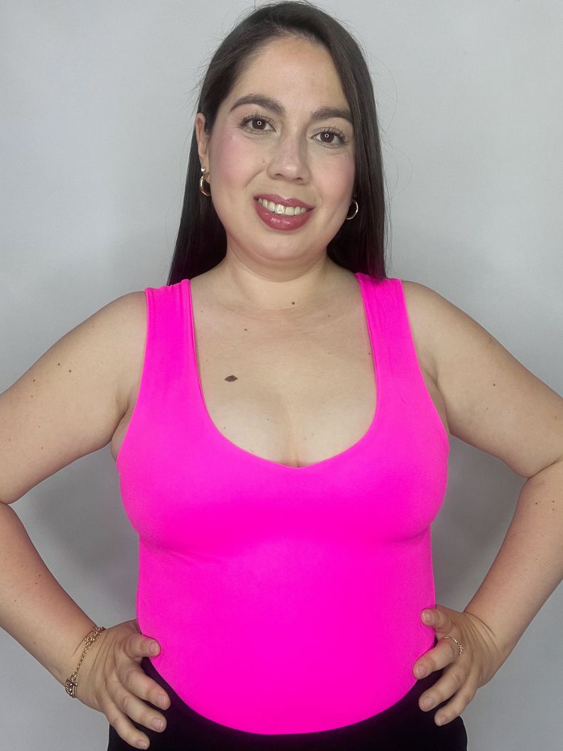 Body Mujer Escote V Musculosa-0