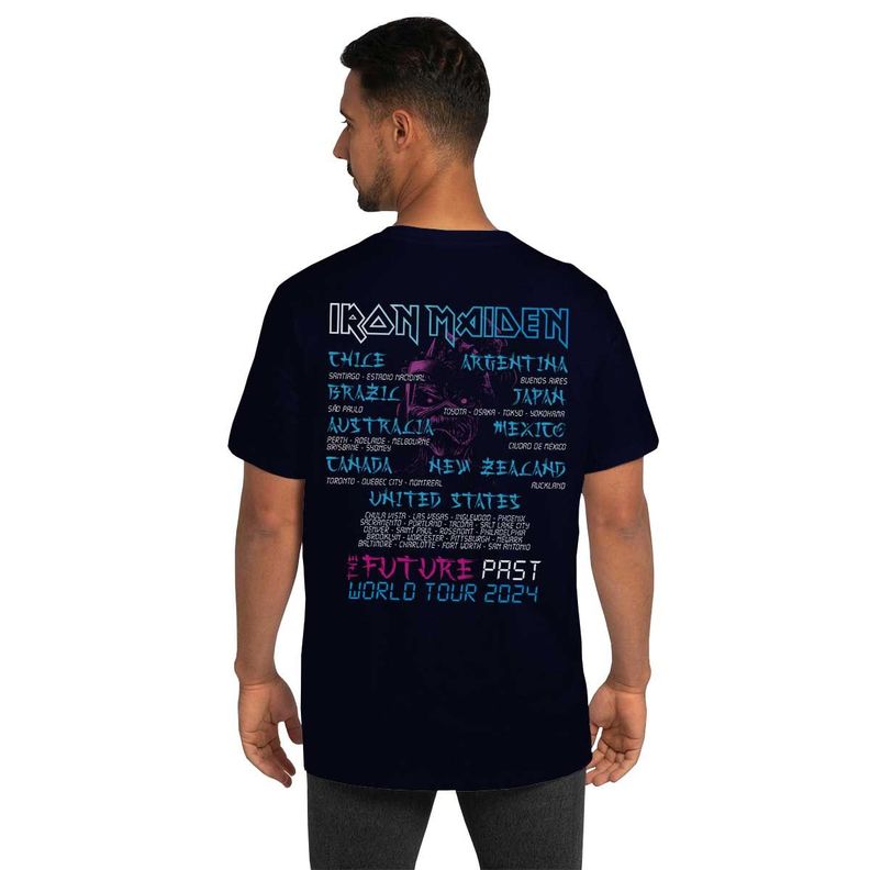 POLERA IRON MAIDEN FUTURE PAST 2024-2
