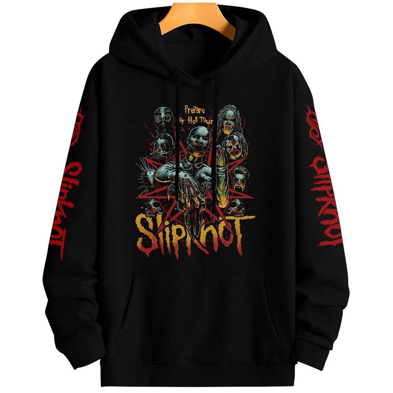POLERON OVERSIZE SLIPKNOT PREPARE FOR HELL ROCK METAL-0
