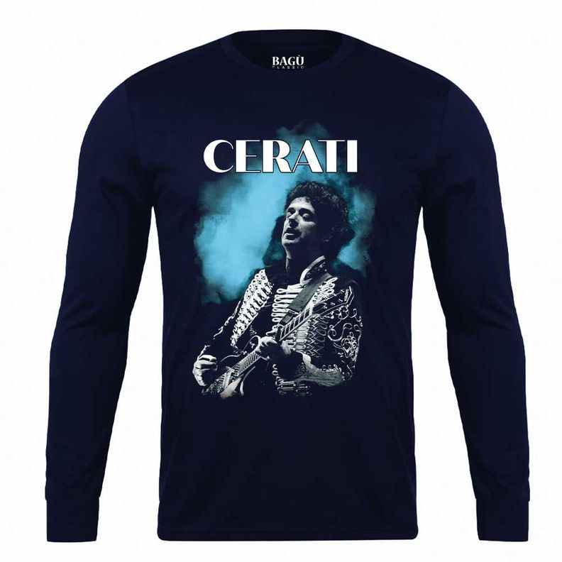 POLERA ESTAMAPDA CERATI ROCK LATINO MANGA LARGA-0