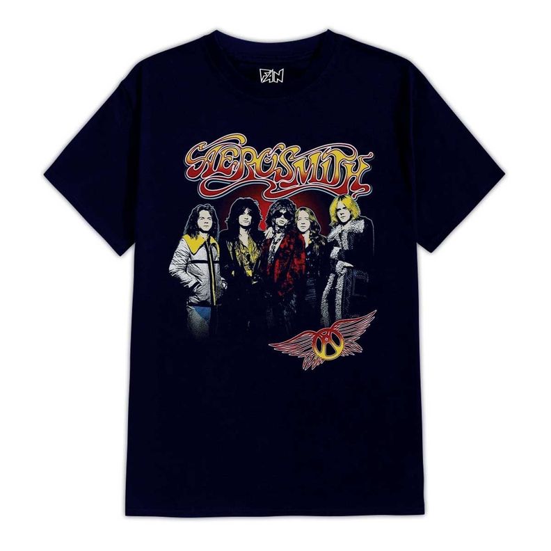POLERA ESTAMPADA AEROSMITH INSTEGRANTES-0
