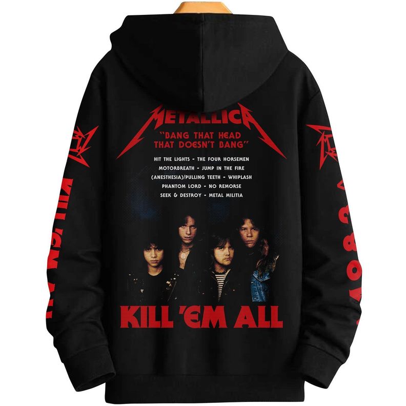 POLERON OVERSIZE METALLICA KILL EM ALL-1