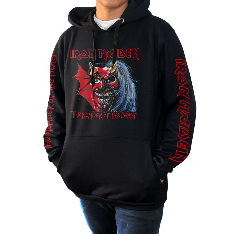 POLERON OVERSIZE IRON MAIDEN-0