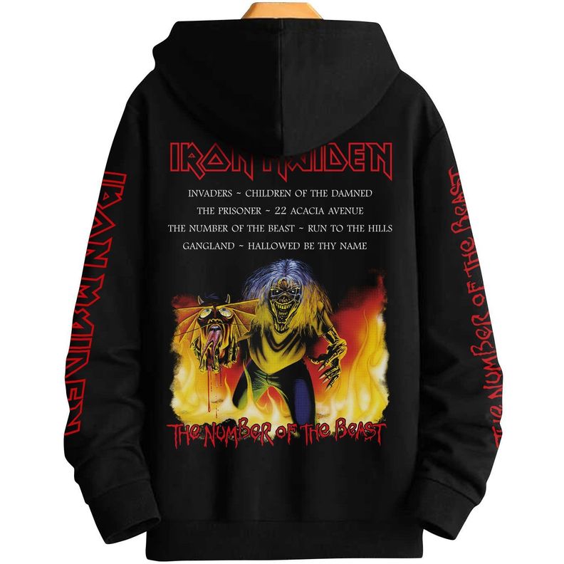 POLERON OVERSIZE IRON MAIDEN-1