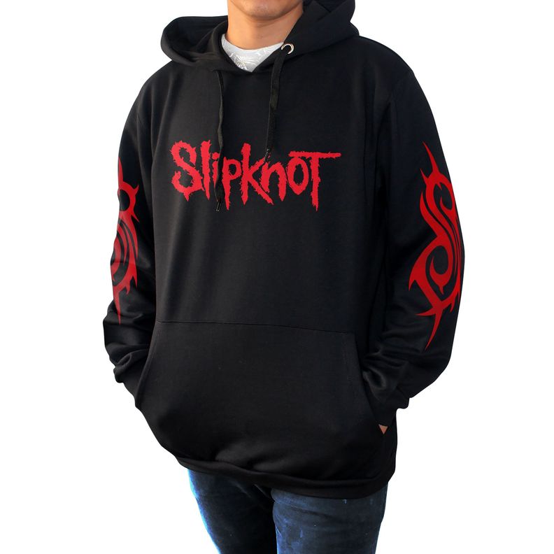 POLERON OVERSIZE SLIPKNOT ROCK METAL-0