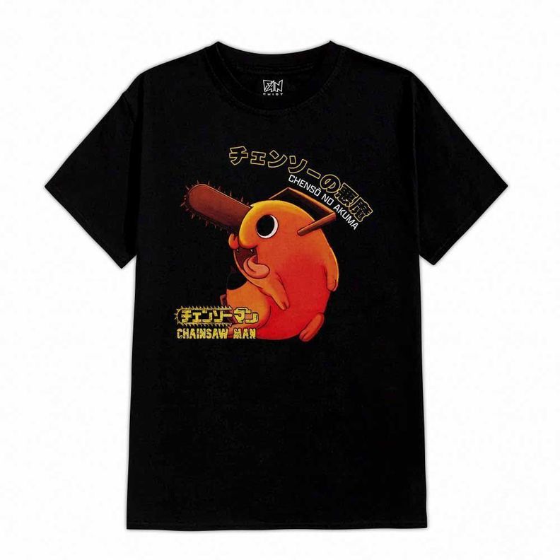 POLERA ESTMPADA CHAINSAWMAN-0