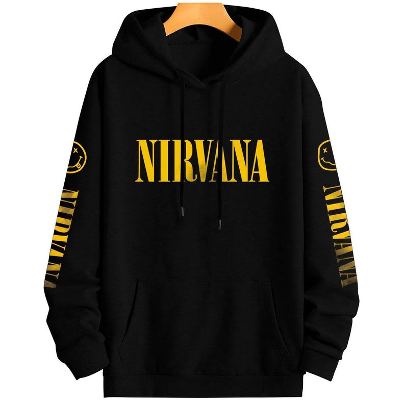 POLERON OVERSIZE ESTAMPADO NIRVANA INTEGRANTES -0