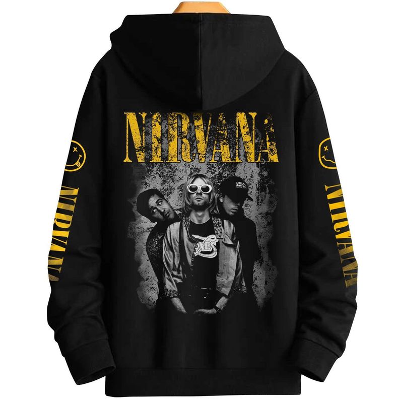 POLERON OVERSIZE ESTAMPADO NIRVANA INTEGRANTES -1