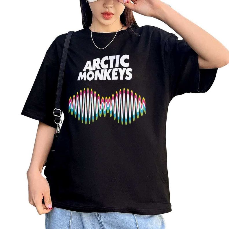 POLERA ESTAMPADA ARCTIC MONKEYS A.M. ROCK -1