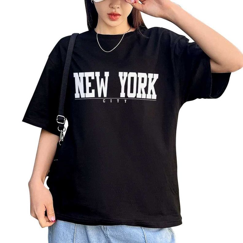 POLERA ESTAMPADA LETRAS NEW YORK-1