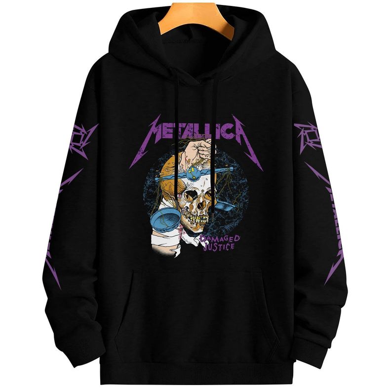 POLERON OVERSIZE METALLICA DAMAGED JUSTICE-0