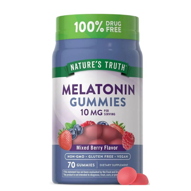 Melatonina 10mg Adultos - 70 Gomitas-0