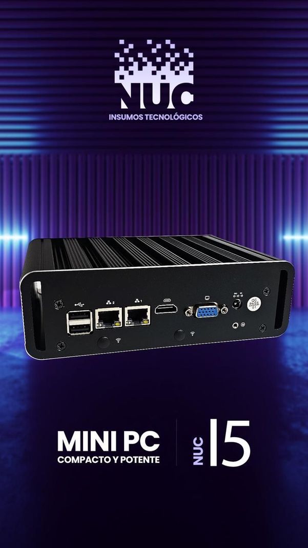 Mini PC NUC i5 5200U | 8GB RAM | 256GB SSD | Dual LAN | Windows 10 Español-5
