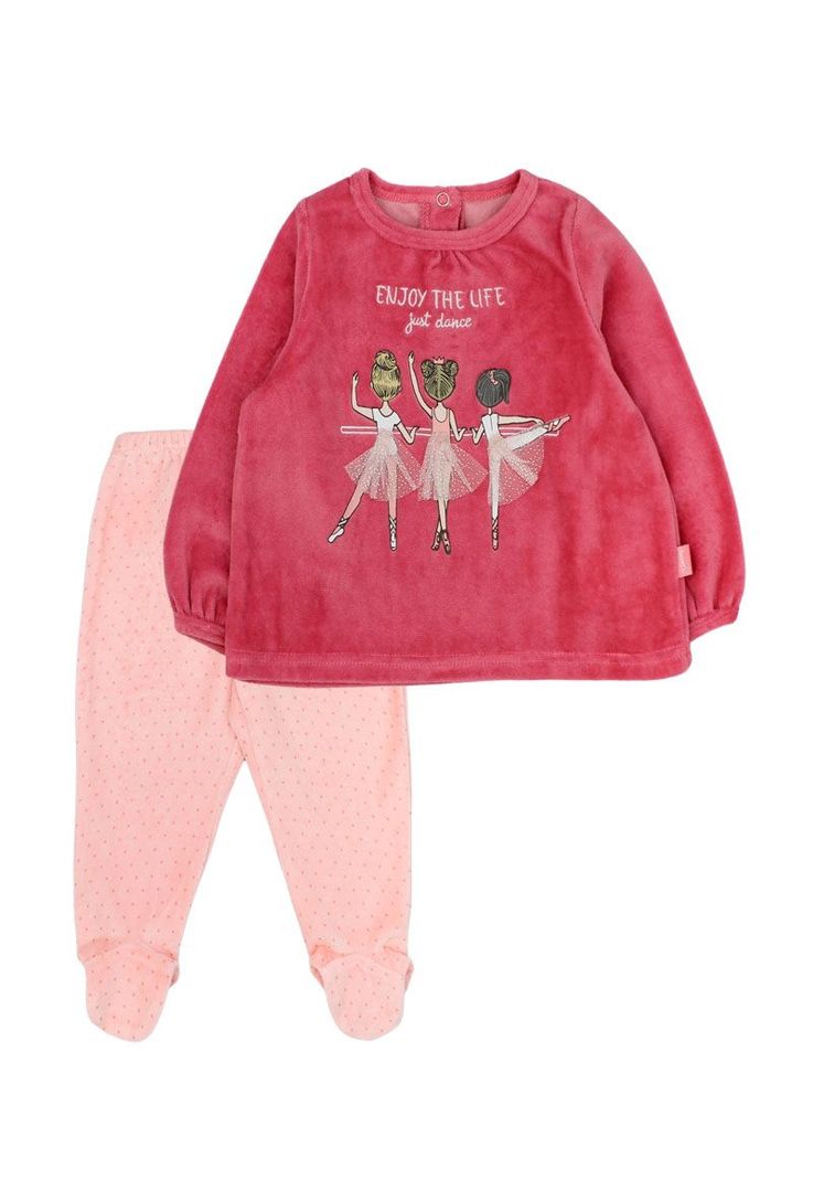 Pijama bebé niña ballerina 222-0