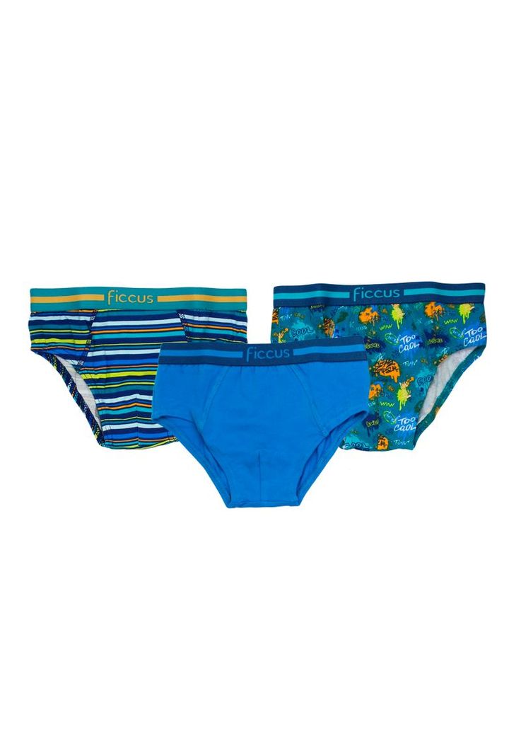 Pack triple slip kids niño 645b-0