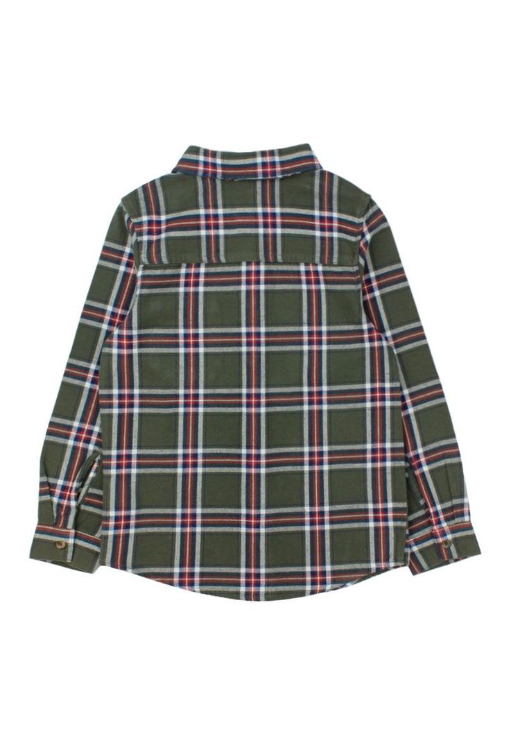 Camisa kids niño escocesa foresta 239-1