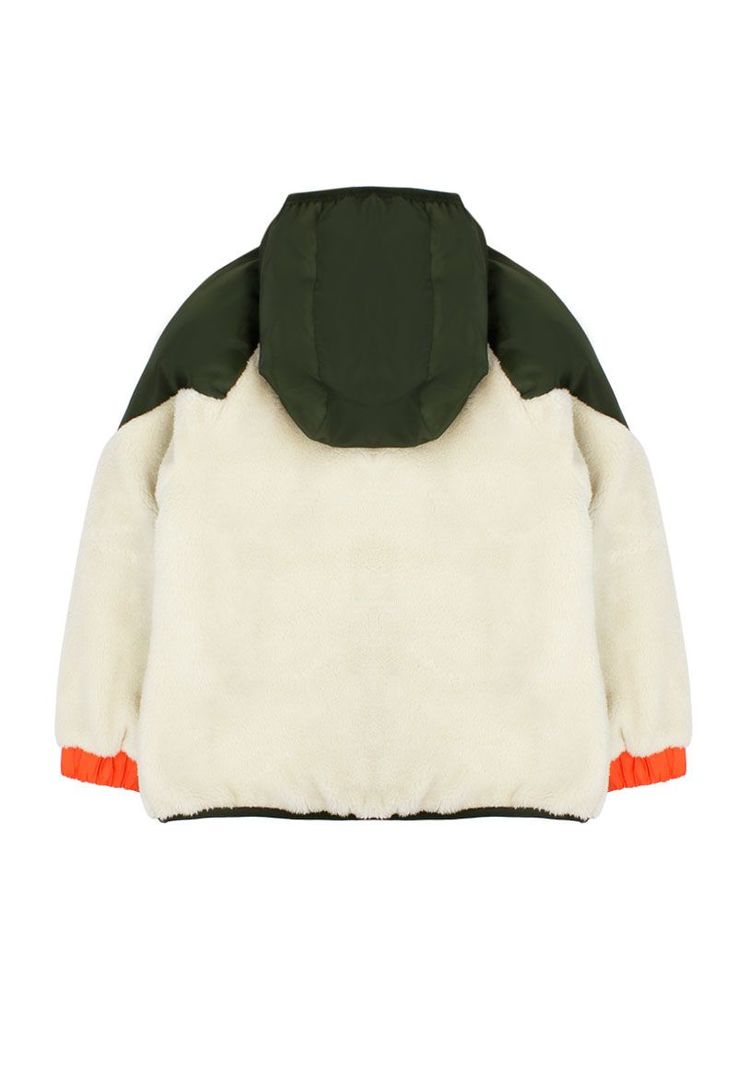 Casaca kids niño piel bicolor foresta 261-1