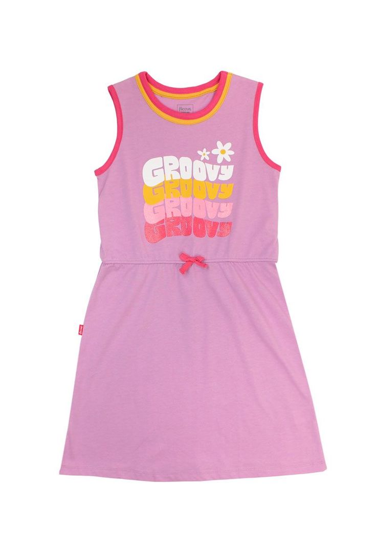 Vestido junior niña estampado day to day 786-0