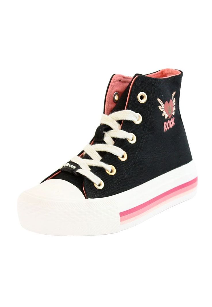 Zapatilla urbana caña cordón junior niña 905-1