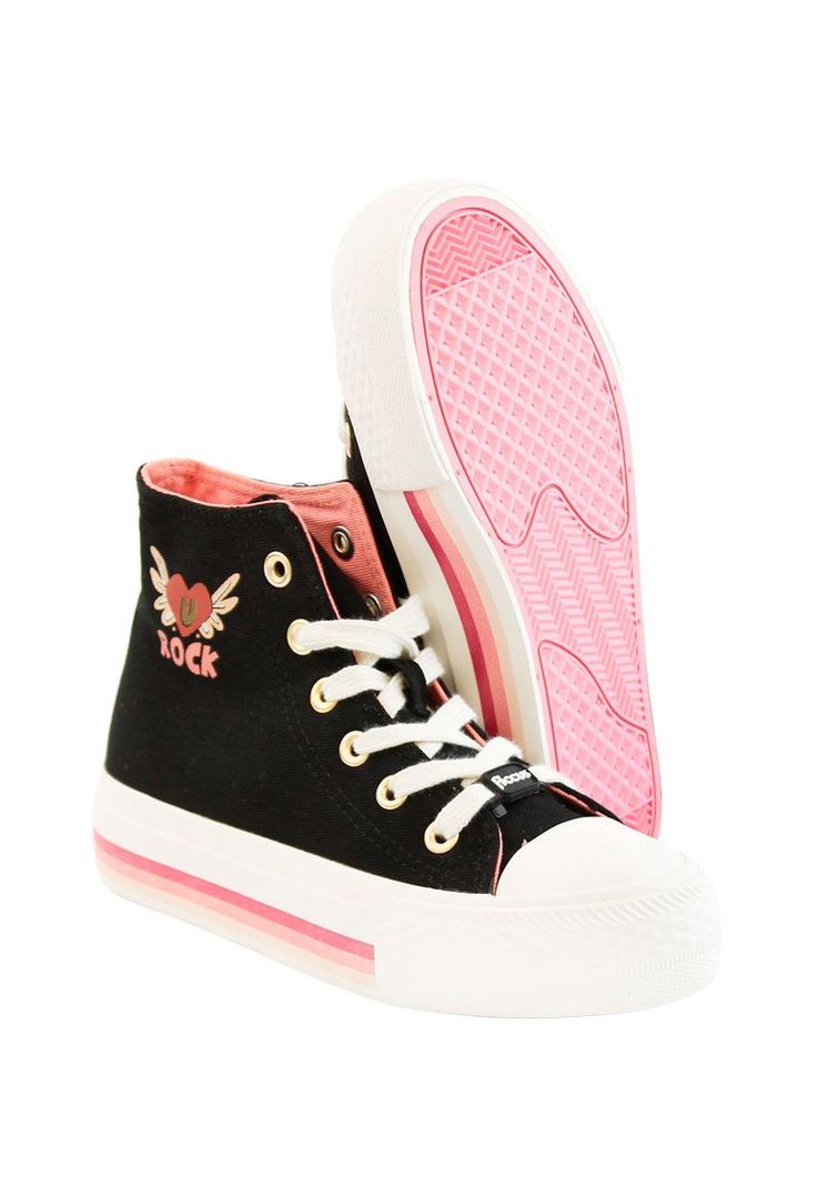 Zapatilla urbana caña cordón junior niña 905-3