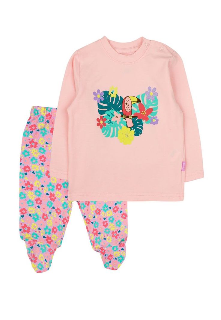 Pijama bb niña algodón tropical 226-4