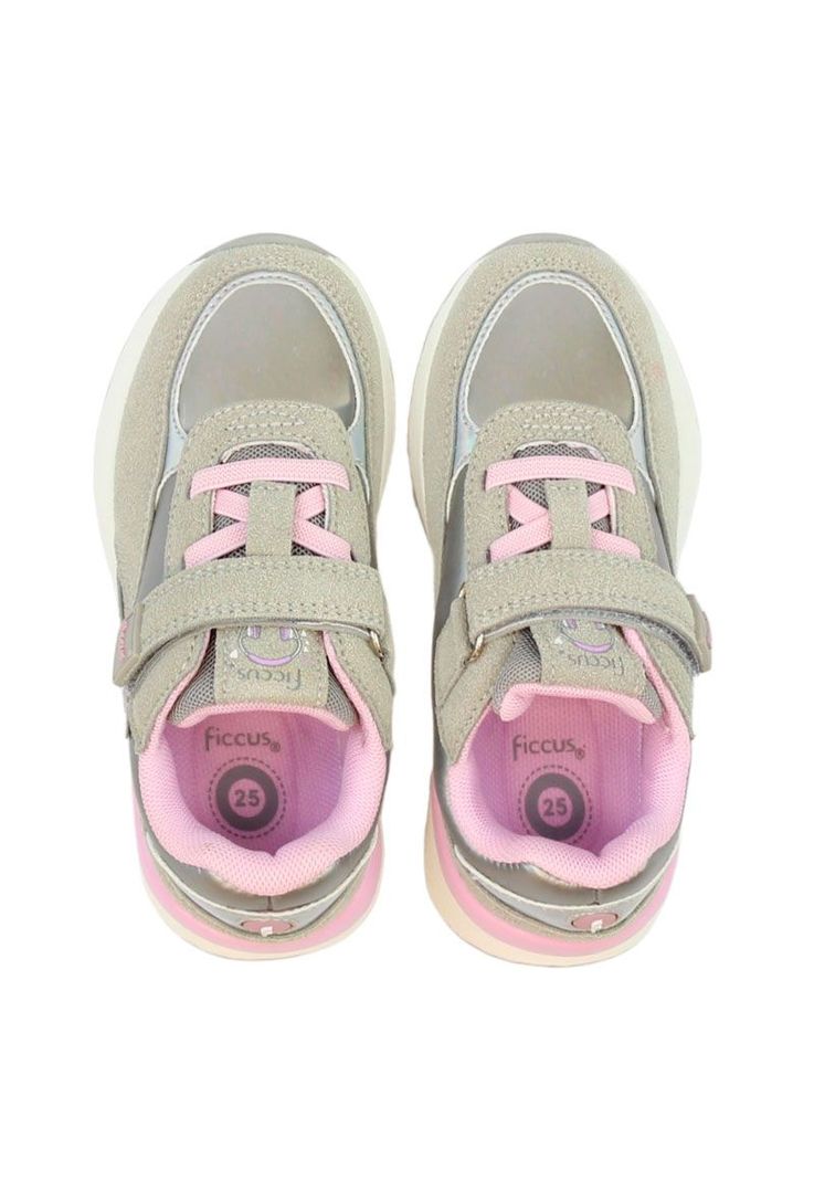 Zapatilla sport velcro elástico kids niña 851-2