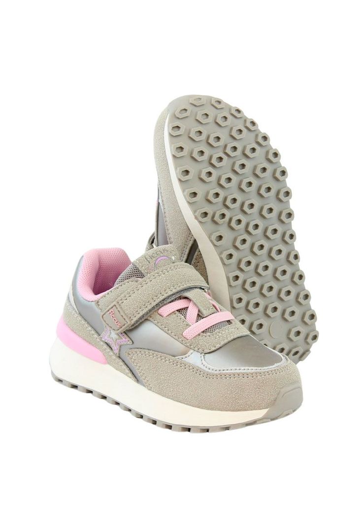 Zapatilla sport velcro elástico kids niña 851-3