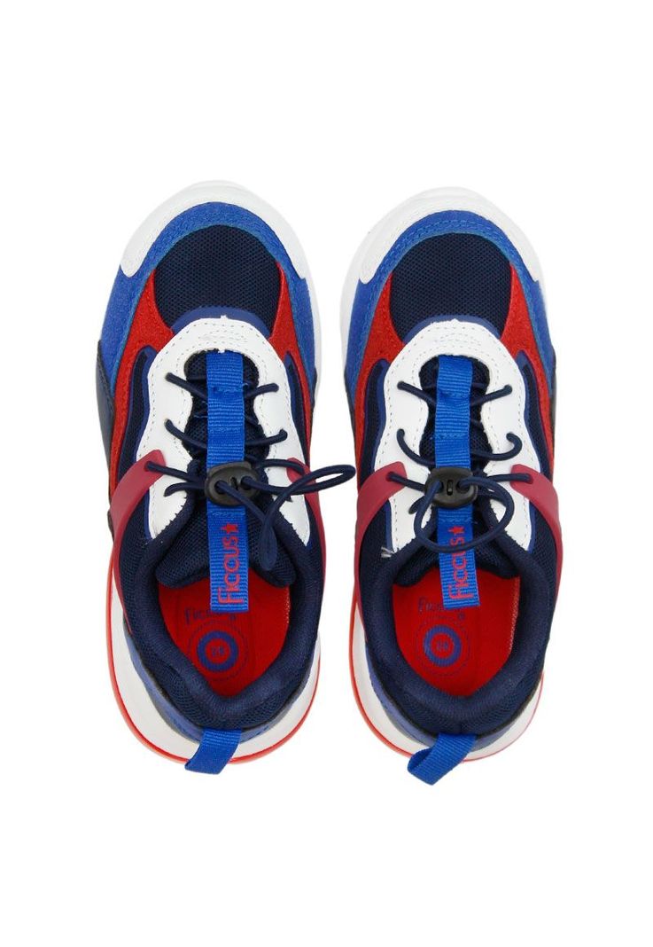 Zapatilla led  velcro elástico w24 niño 957-2