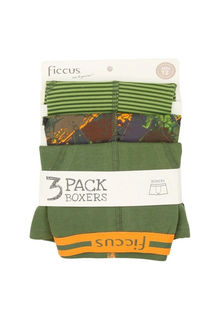 Pack triple boxers teens niño  659-0