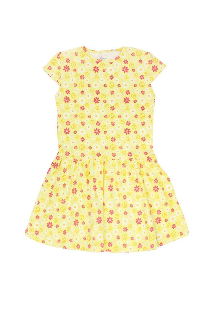 Vestido kids niña estampado day to day 757-4