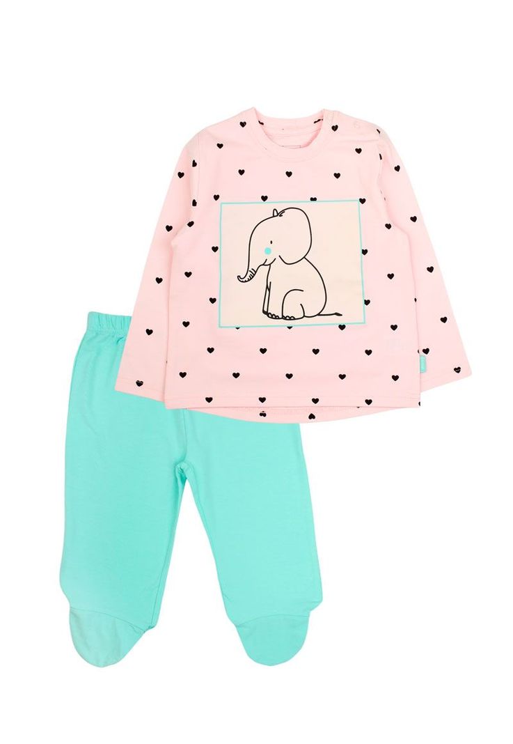 Pijama bb niña algodón cutie 227-0