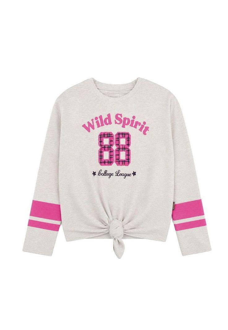 Polera kids nina nudo squad 273R Gris [ 20 ] 2