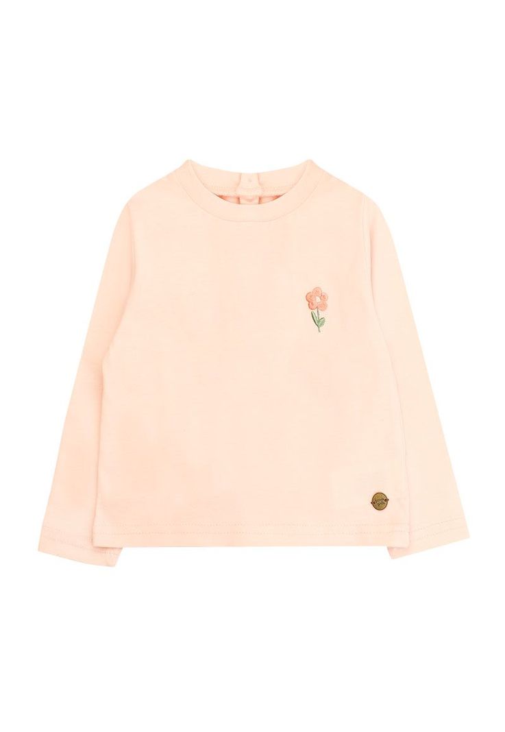 Polera bb nina bordado adventure 176 Rosado 3 A 6 Meses