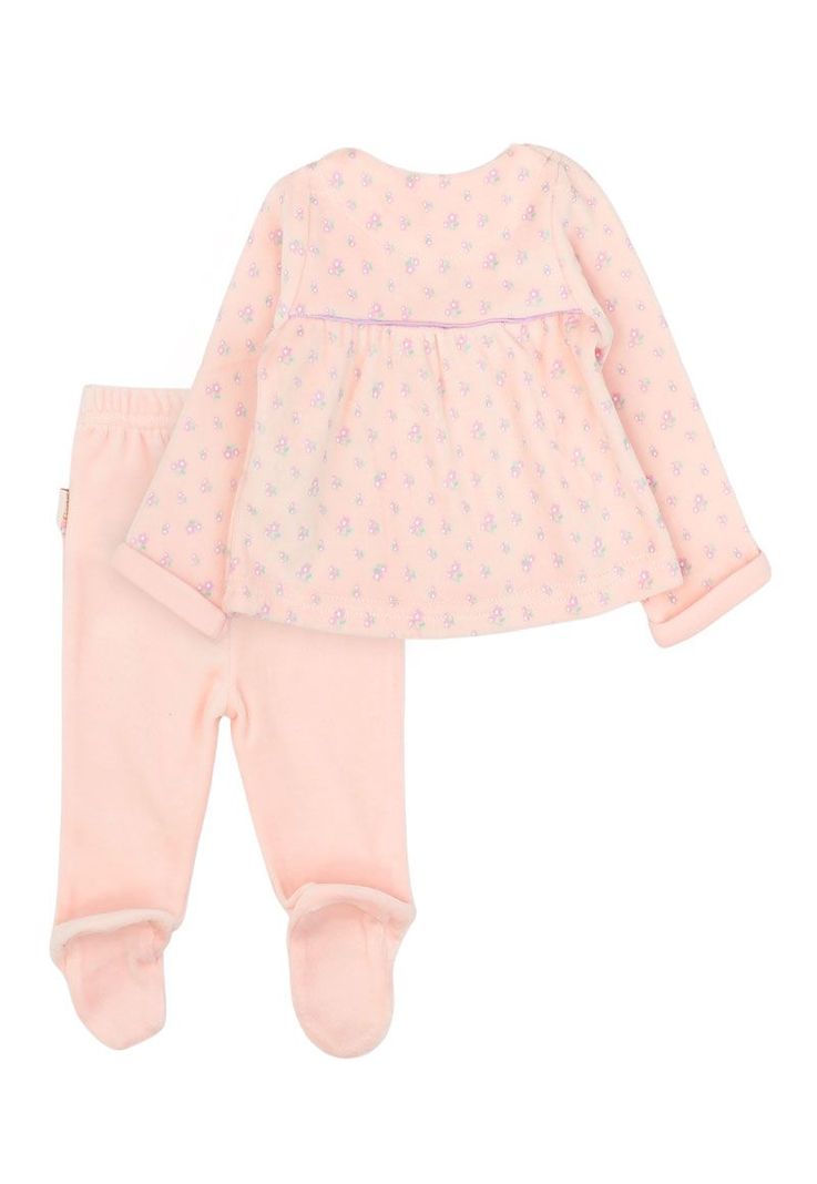 Conjunto newborn niña plush garden 122-1