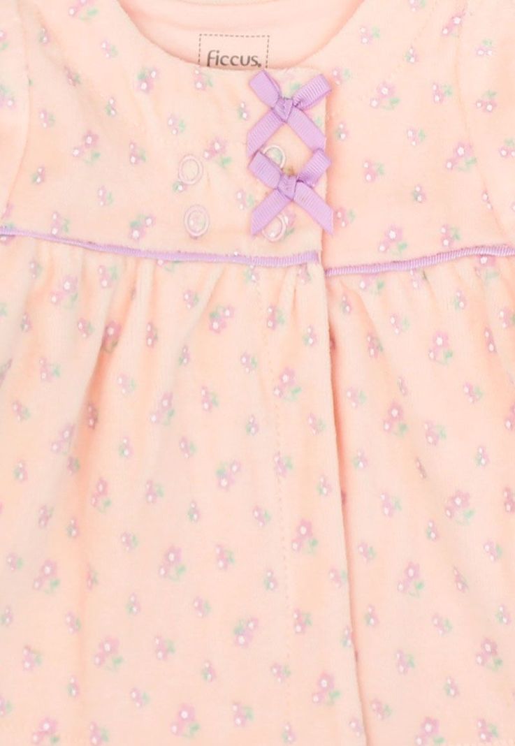 Conjunto newborn niña plush garden 122-2