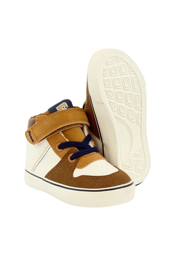 Zapatilla urbana caña velcro elástico principiante niño 828-3