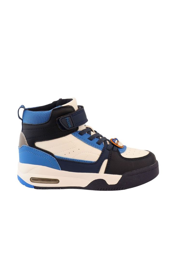 Zapatilla urbana cana velcro elastico junior nino 898 Azul 29